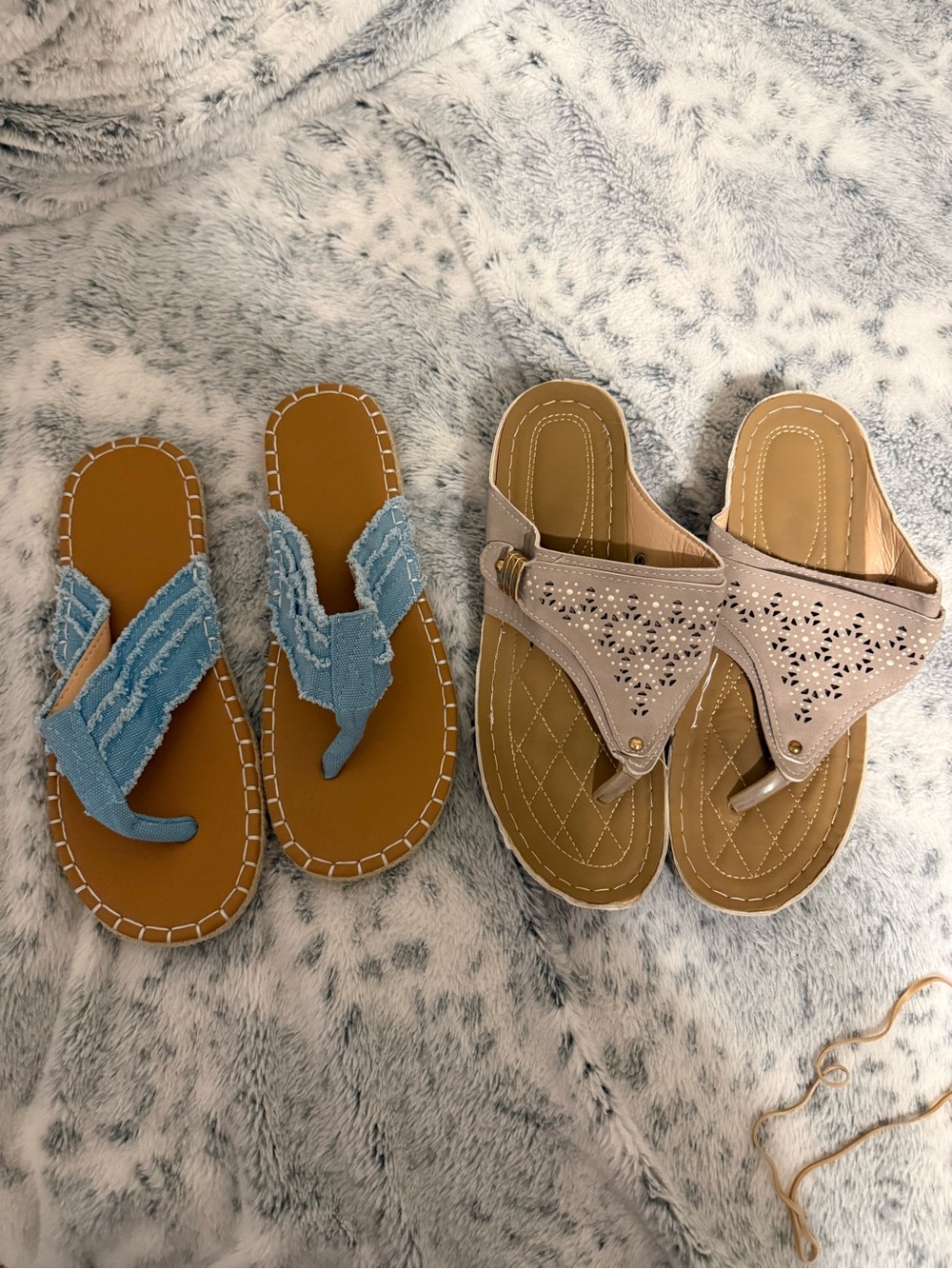 2 Pair Bundle Slide-On Sandals 🩴